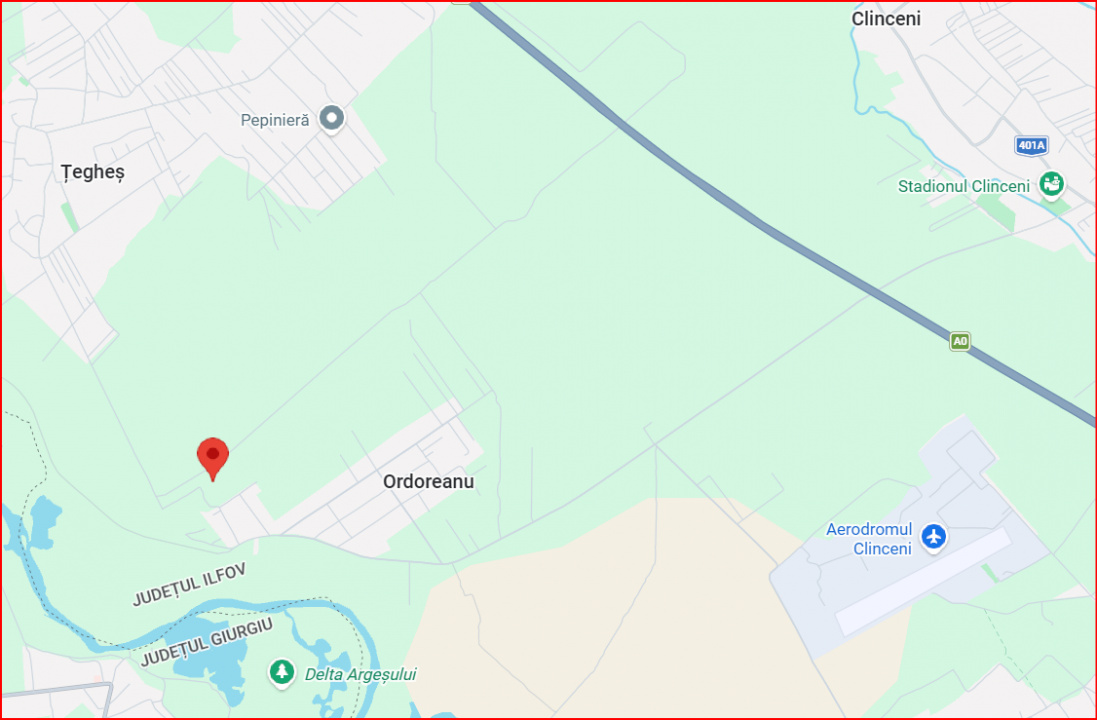 CLINCENI-ORDOREANU, CASA 126 MP, TEREN 443 MP!