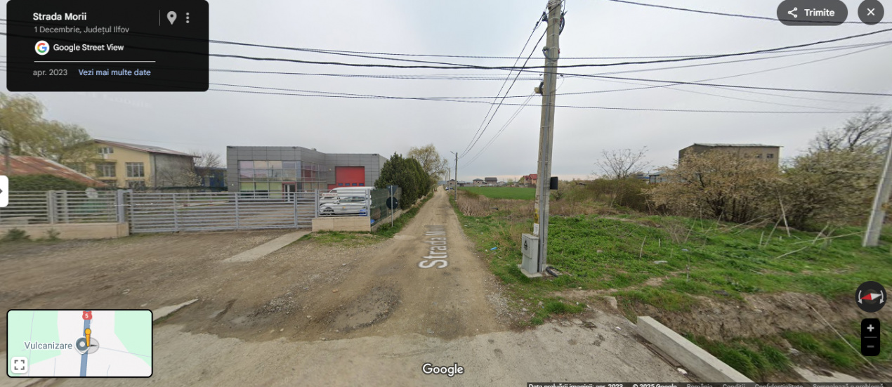 Teren intravilan de 5000 mp cu deschidere la Soseaua Giurgiului - 1 Decembrie