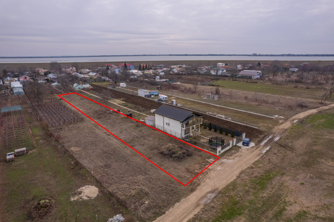 CORNETU, TEREN CONSTRUCTII 1293 MP, FRONT 12,50M!