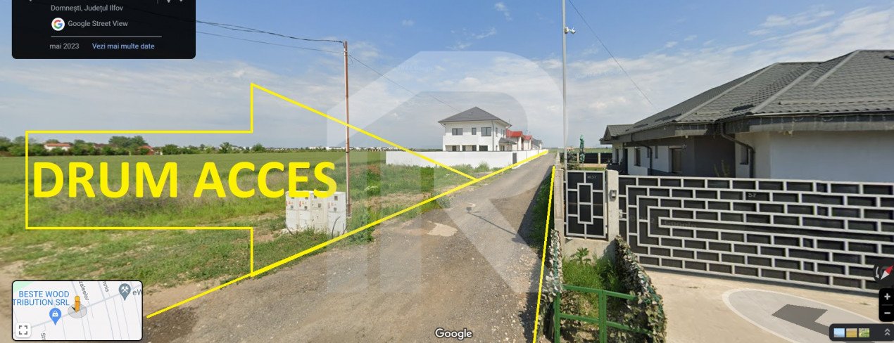  Strada Fortului-Teren intravilan