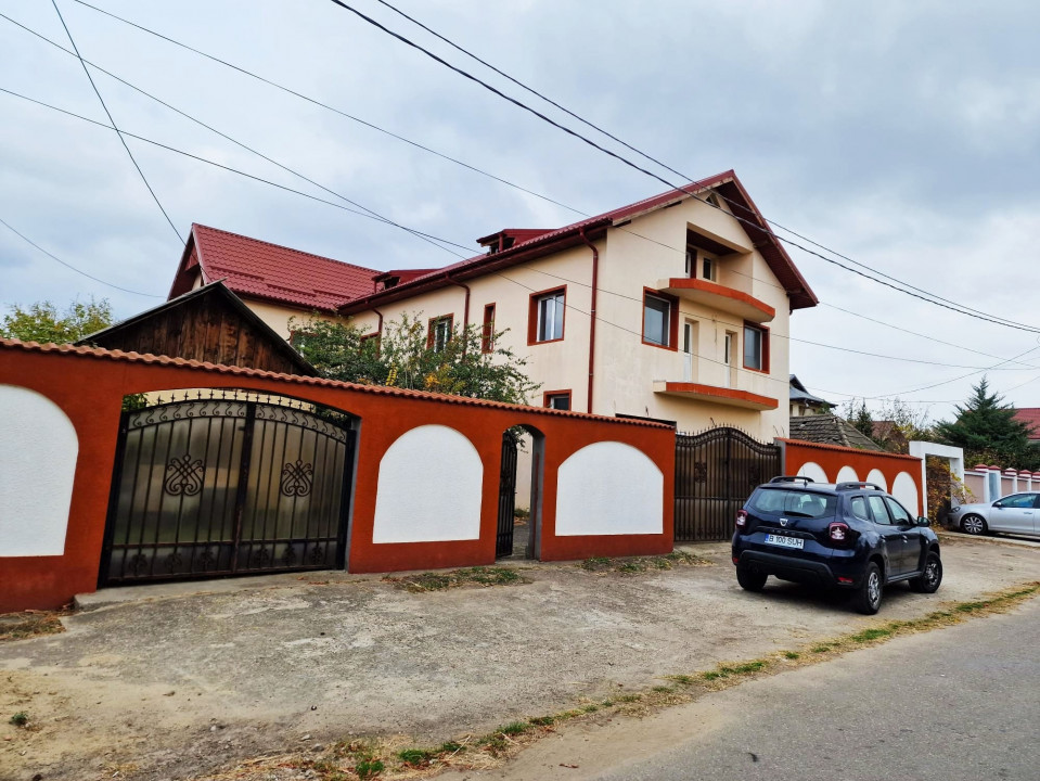 VIND VILA CU SPATIU INDUSTRIAL (retabil la orice activitate)  DASCALU IF 