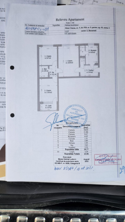 OCAZIE! Vand apartament 2 camere decomandat,Mobilat, Sinaia, langa Hotel Mara