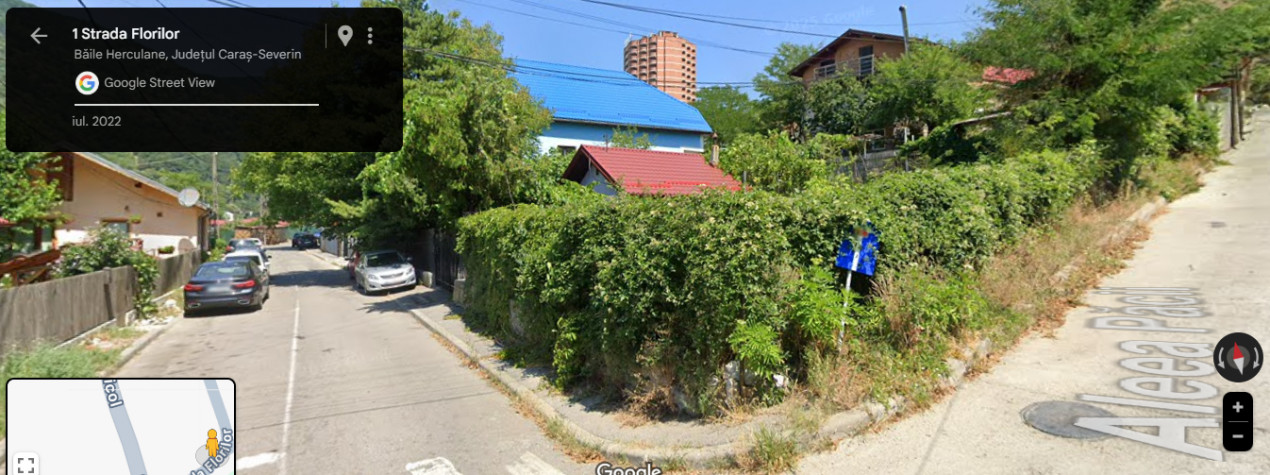 Vand teren ultracentral, toate utilitatile, Baile Herculane