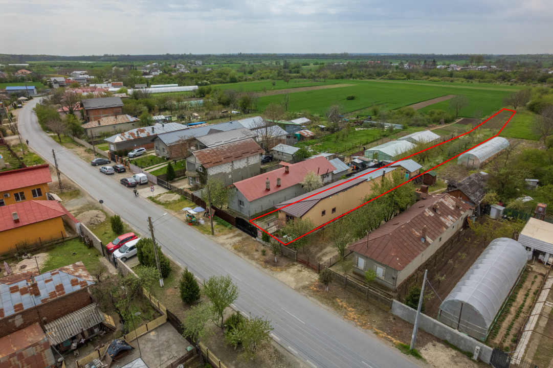 TANTAVA - GRADINARI, CASA 70 MP, LOT - 1557 MP!