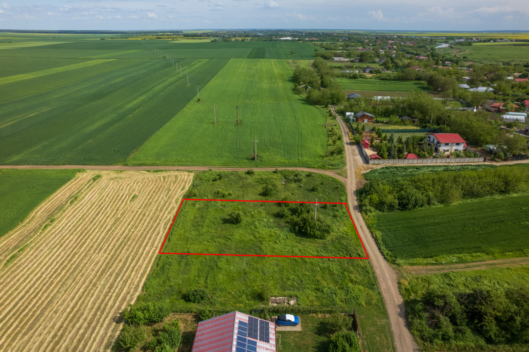 FRUMUSANI - POSTAVARI, TEREN 1500 MP, FRONT 30 M !