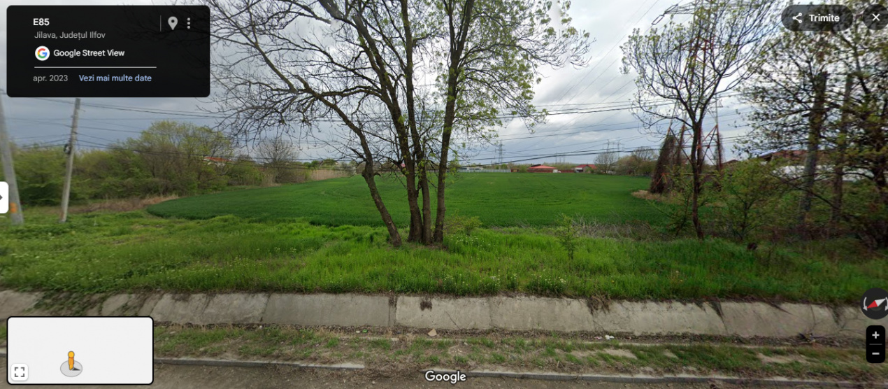 Teren intravilan mixt de vânzare în Jilava, 7500 m², deschidere 45 m la DN5