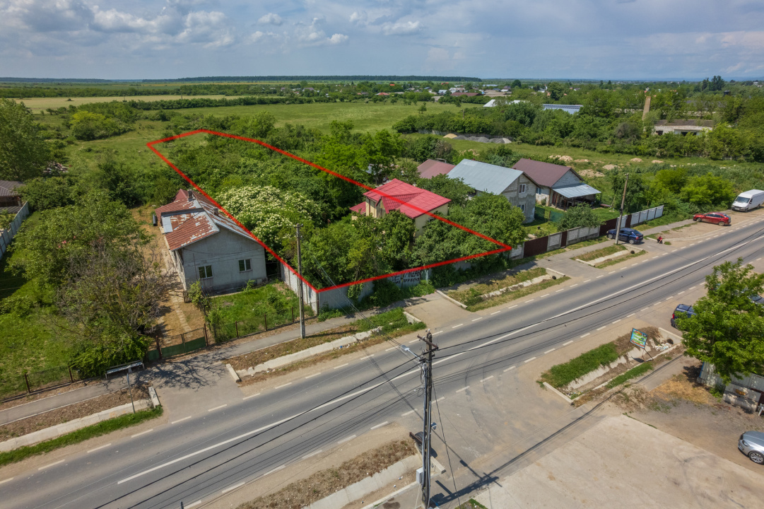 BILCIURESTI - TEREN CONSTRUCTII 3294 MP, FRONT 21 M !