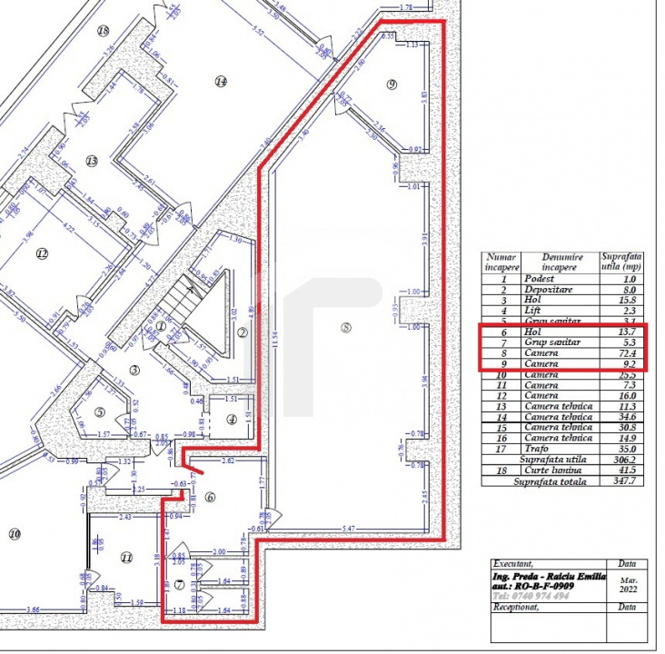 Spațiu subsol | Vitan Center | 100 mp | Utilitati incluse