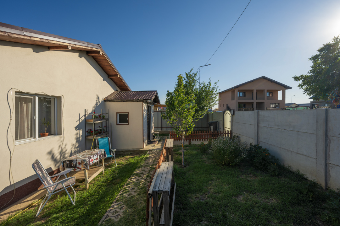MIHAILESTI - POPESTI, CASA 63 MP, GARAJ, LOT 768 MP!