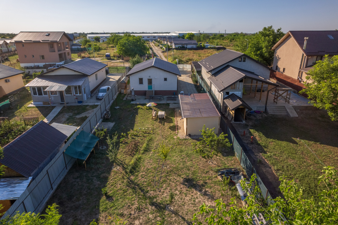 MIHAILESTI - POPESTI, CASA 63 MP, GARAJ, LOT 768 MP!