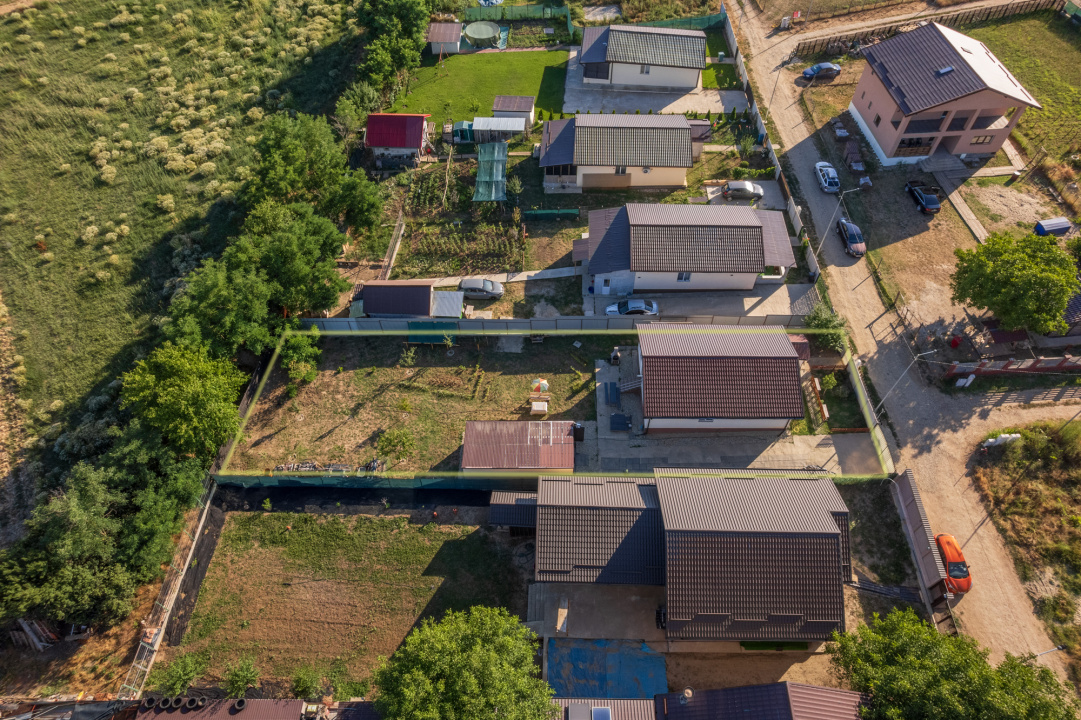 MIHAILESTI - POPESTI, CASA 63 MP, GARAJ, LOT 768 MP!