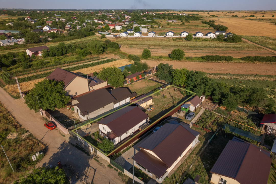 MIHAILESTI - POPESTI, CASA 63 MP, GARAJ, LOT 768 MP!