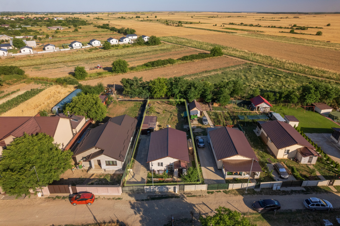 MIHAILESTI - POPESTI, CASA 63 MP, GARAJ, LOT 768 MP!