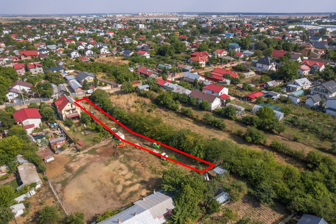 TUNARI - NICOLAE BALCESCU, TEREN CONSTRUCTII 1035 MP, FRONT 11 M! 