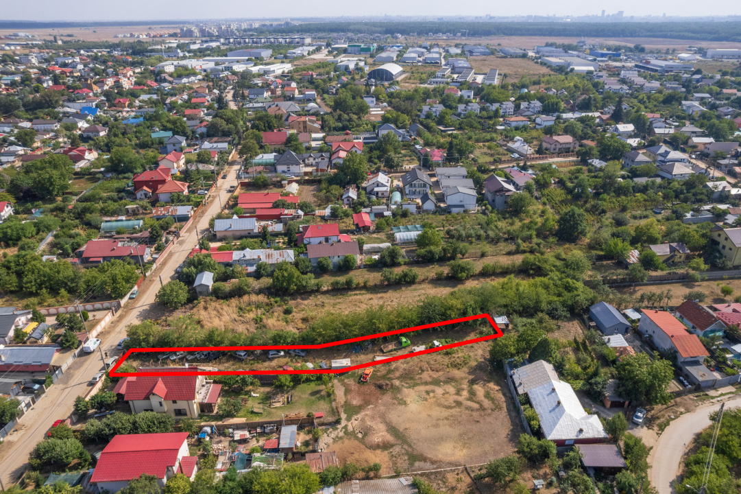 TUNARI - NICOLAE BALCESCU, TEREN CONSTRUCTII 1035 MP, FRONT 11 M! 