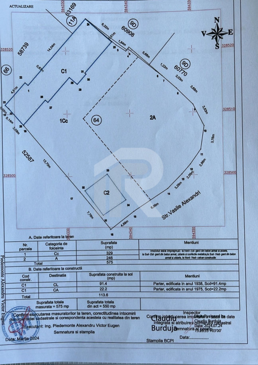 DE VANZARE TEREN + CASA in Dobroestiul (Vechi)