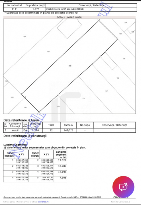 FRUMUSANI_Teren Intravilan