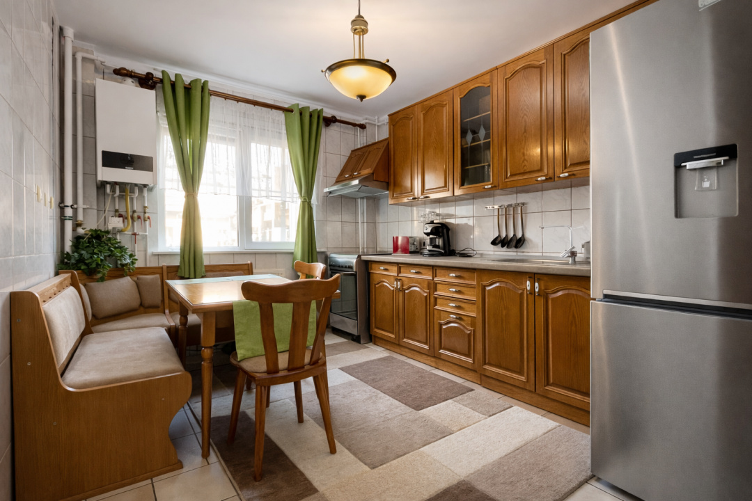 Apartament 3 camere cu Centrala proprie si Loc de parcare 