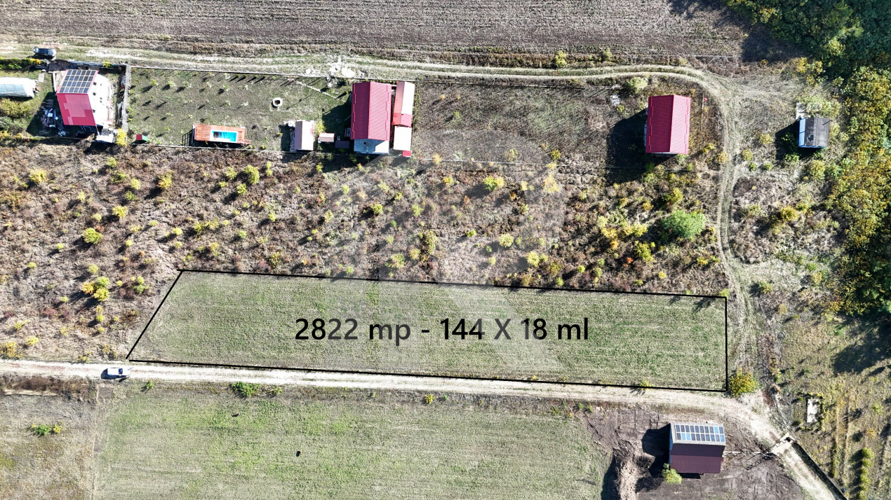 Refugiu la marginea padurii — 2822 mp de liniste in Cocani.